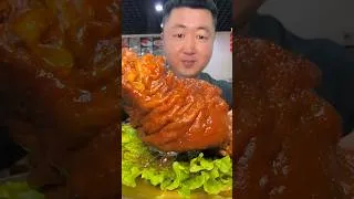 Thumbnail: MASSIVE Braised Pork Elbow Feast: Chinese Food Mukbang | 食べ | 吃播 SHORTS