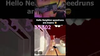 Thumbnail: Hello Neighbor Alpha 1 World Record 🤯 #shorts #helloneighbor #speedrun