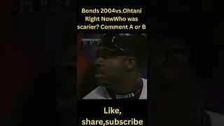 Thumbnail: Whose prime peak was scarier for pitchers—Barry Bonds in 2004 or Shohei Ohtani right nowc