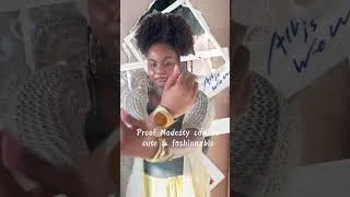 Thumbnail: ✨🤎Proof modesty can be cute & fashionable 🤎✨