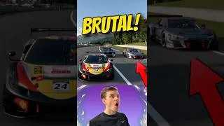 Thumbnail: INSANE BATTLE ENDS WITH HEARTBRAKE 😓 #granturismo7 #gt7 #simracing #forzahorizon6 #iracing #f1game
