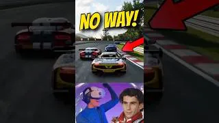Thumbnail: THE GAP EXISTED! 😅 #granturismo7 #gt7 #simracing #f1 #forzahorizon6 #assettocorsa #iracing #f12025