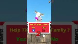 Thumbnail: New Wife vs Son? With Cartoon Cow Save Family Whom to Choose? #Shorts #Cartoon #Viral #shortsfeed