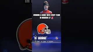 Thumbnail: WINNING A GAME WITH EVERY TEAM IN MADDEN 27 🚨 #madden27 #nfl #bills #easports #bigplaynate