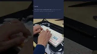 Thumbnail: Keydous NJ80 TKL Custom Keyboard #shorts - Quick Review and Sound Test
