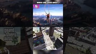 Thumbnail: WHICH ONE IS LOOKING GREAT ? GTAV VS GTA VI ! どちらが素晴らしい見た目か？『GTA V』対『GTA VI』！Что выглядит лучше? GTA