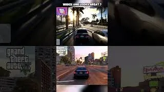 Thumbnail: WHICH ONE IS LOOKING GREAT ? GTAV VS GTA VI ! どちらが素晴らしい見た目か？『GTA V』対『GTA VI』！Что выглядит лучше? GTA