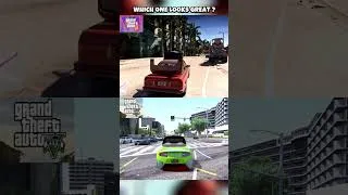 Thumbnail: WHICH ONE IS LOOKING GREAT ? GTAV VS GTA VI ! どちらが素晴らしい見た目か？『GTA V』対『GTA VI』！Что выглядит лучше? GTA