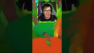 Thumbnail: This is what happened after jumping into the volcano
