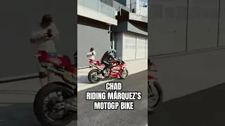 Thumbnail: CHAD GETS TO RIDE MÁRQUEZ’S MOTOGP DUCATI