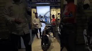 Thumbnail: Triumph scrambler400x delivery video #short #youtubeshorts #youtube #triumph #bike #viral video