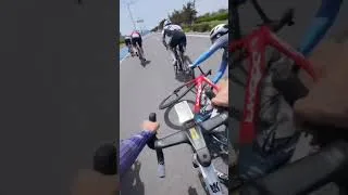 Thumbnail: road bike crash. #roadcycling  #roadcyclinglife  #roadbike