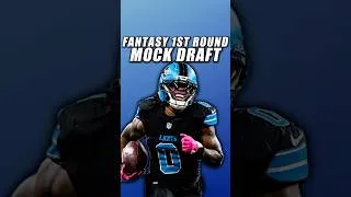Thumbnail: Fantasy football 1st round mock draft🔥🏈     #fantasyfootball #nfl #football #cmc #fyp