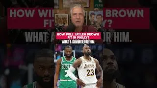 Thumbnail: Now that LeBron is a 76er, how will Jaylen Brown fit in Philly? 🤔