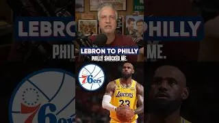 Thumbnail: Bill reacts to LeBron James signing with the 76ers!