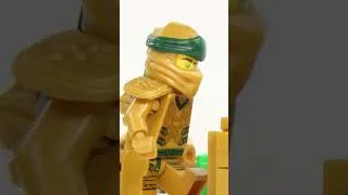 Thumbnail: Building A Golden Ninja Statue! | #shorts | Billy Bricks