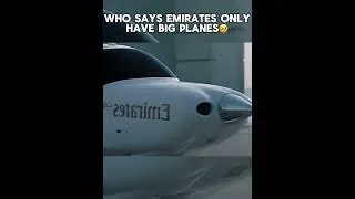 Thumbnail: Baby Emirates Plen🥹 #aviation #shorts #cute #viral #planes #pilot
