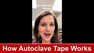 Thumbnail: Autoclave Tape #shorts #biology #microbiology #microbiologyclass