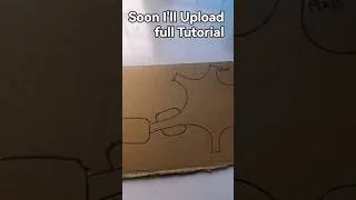 Thumbnail: Cardboard Neuron Model in Progress