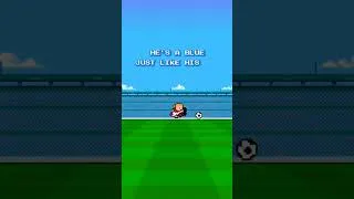 Thumbnail: Gameplay Game Bola Retro! Haland Terlalu OP ⚽🔥 #shorts