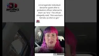 Thumbnail: UK Prison Officer Sacked After Refusing to Use Transgender Pronouns ⚖️🏛️ #TransRights #viral #short