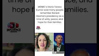 Thumbnail: MSNBC's Maria Teresa Kumar: People Remember Obama's Presidency as a Time of Unity and Calm #viral
