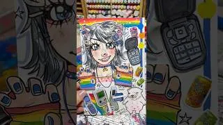 Thumbnail: Making an Interactive Sketchbook Page!! 📕 #art #artartist #commission #interactive #drawing