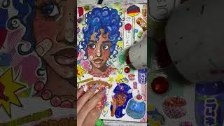 Thumbnail: Fixing my art Mistake 😬 #artartist #art #drawing #artist #sketchbook
