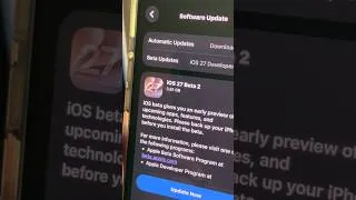 Thumbnail: iOS 27 Beta 2! #apple #ios27 #beta