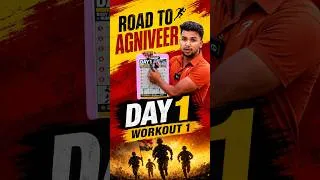 Thumbnail: Road to Agniveer | Day 1 Workout 🔥 | Join Online Training - 7070159103