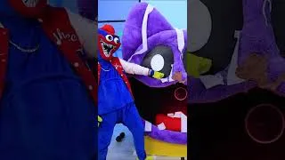 Thumbnail: Huggy Wuggy Destroyed CatNap's house! #shorts