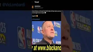 Thumbnail: NBA coach TRASHES the NBA All Star Game!