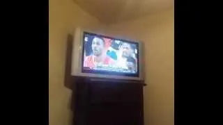 Thumbnail: ESPN ANNOUCER LIVE ON TV PLEADS LIL B NOT TO CURSE JAMES HARDEN ! WARRIORS VS ROCKETS 2015