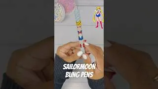 Thumbnail: SAILORMOON BLING PENS ARE DONE!!!!! Check out my website#anime #sailormoon #bling Www.DrippedByE.com