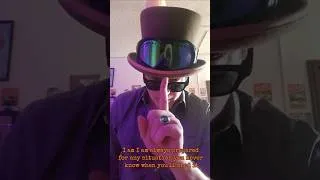Thumbnail: At least I know where my Towel is! Christopher Walkin & Mad Hatter #comedy #silly #madhatter