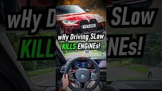 Thumbnail: why DRiViNG SLoW iS BAD FoR ENGiNEs!