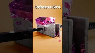 Thumbnail: Jelly vs Stone Press | 3D Physics Simulation