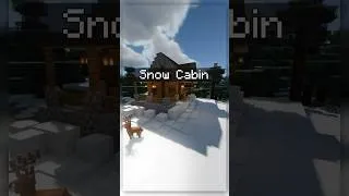 Thumbnail: The COZIEST Winter Cabin in Minecraft! #blendigi #minecraft