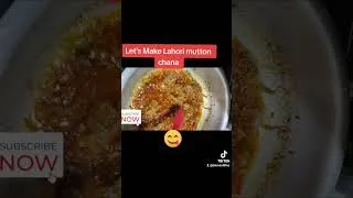 Thumbnail: Let's Make Lahori mutton chana 😋