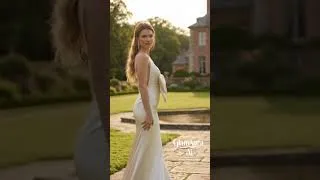 Thumbnail: Modern Bridal Couture: Designing Minimalist Satin Bow Gowns #ParisianMinimalism #GlamAuraAI