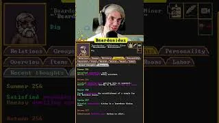 Thumbnail: The effect of Mental Truama in Dwarf Fortress.