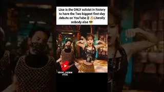 Thumbnail: Lisa is only Soloist in history to do this#lisa #blackpink #fypシ゚viral #shorts