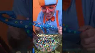 Thumbnail: Dr. Blippi’s Emergency Dino Checkup! 🦖 Can He Save the T-Rex?