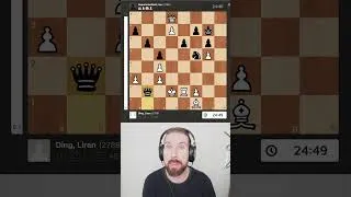 Thumbnail: The greatest chess bluff ever?! Chess World Championship game 8