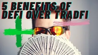 Thumbnail: 🔴 5 Benefits of DeFi over TradFi - (Under a minute) #shorts