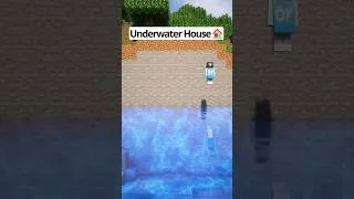 Thumbnail: Minecraft Underwater House🏠 For Build and No Music #minecraft