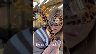 Thumbnail: The Ultimate French Pleat Hack ✨ @HelloCarlottaLondon #luxurybeauty #frenchpleat #longhair