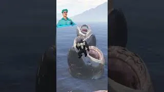 Thumbnail: VENOM vs. MEGALODON JUMPS! #shorts