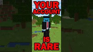 Thumbnail: Your Minecraft Account is RARE...