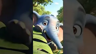 Thumbnail: Dhum Dhum Haathi 🐘😂 | Masti Wala Elephant Dance #shorts